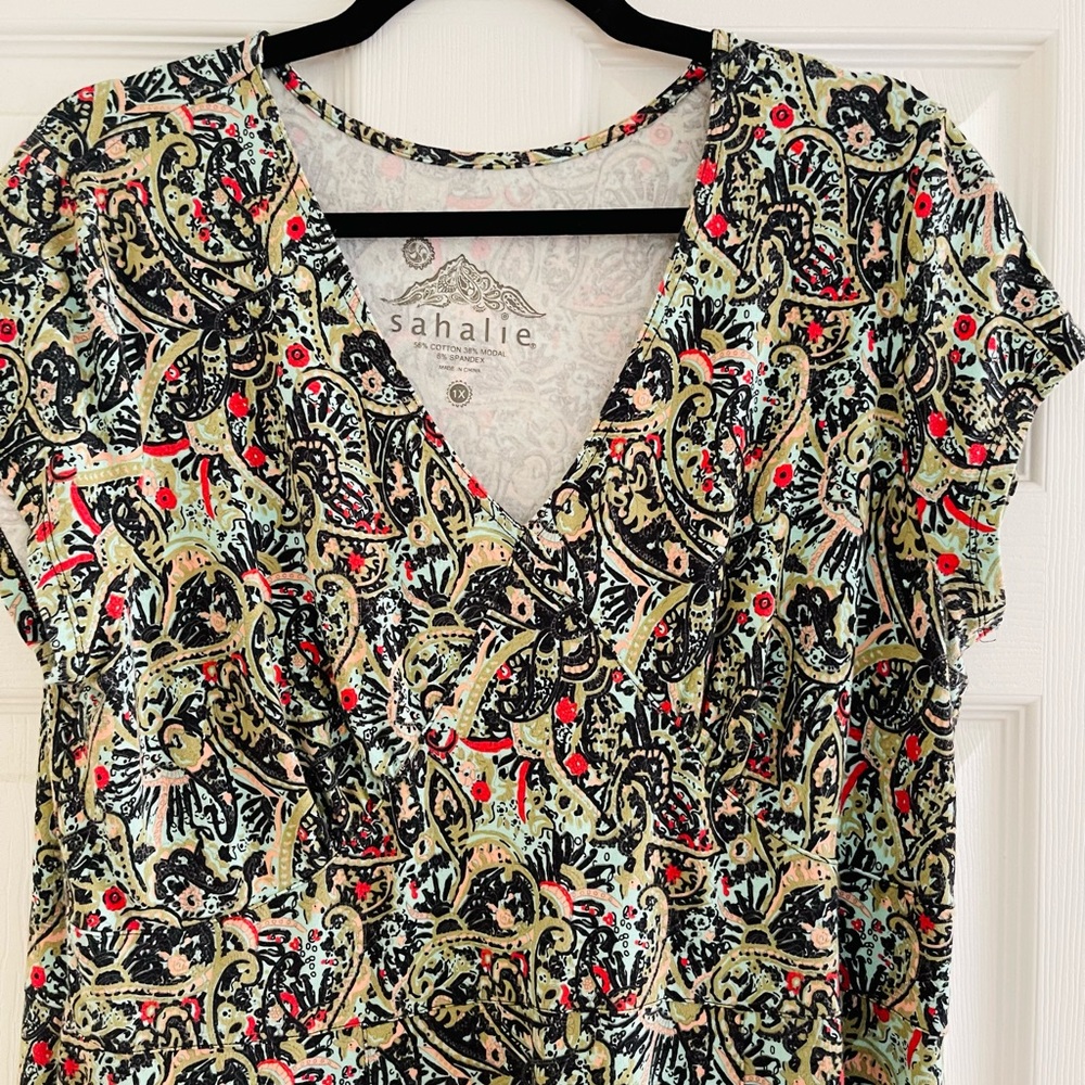Sahalie Paisley 1X Dress